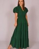 Hunter Green Midi Dress