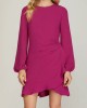 Long Sleeve Ruffle Dress