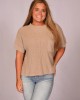 Drop Shoulder Pocket Sweater Top