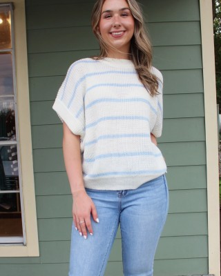 Striped Sweater Top