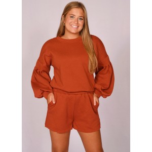 Rust Long Sleeve Set